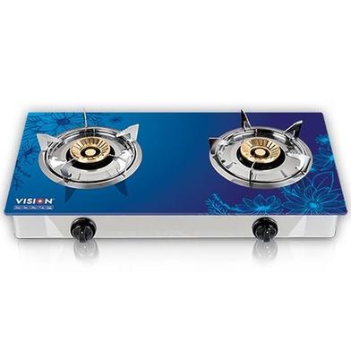 Vision Natural Gas Double Glass Body Gas Stove Sky 3d image
