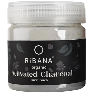 Ribana Activated Charcoal Face Pack image