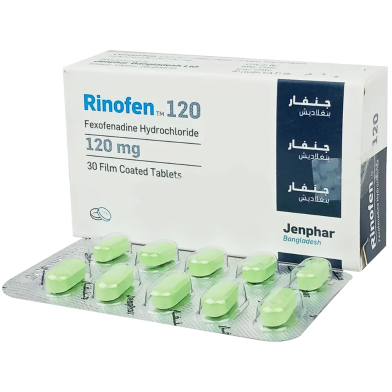 Rinofen 120 mg Tablet 10's Strip image