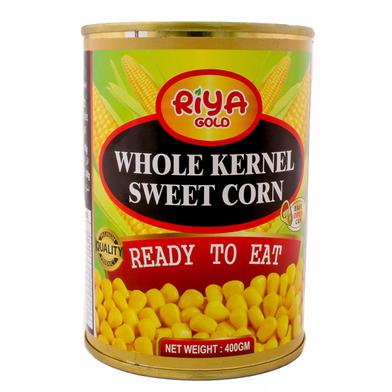 Riya Gold Whole Kernel Sweet Corn Can 400gm (India) image