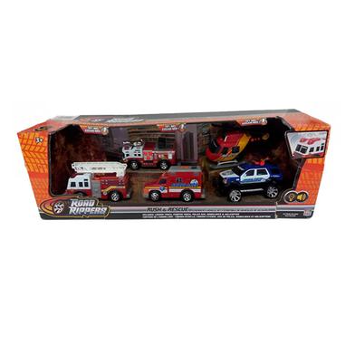 Road Rippers Rush And Rescue Emergency Vehicles Set image