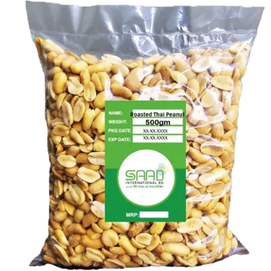 Saad Roasted Thai Peanuts, Vaja China Badam - 500gm image