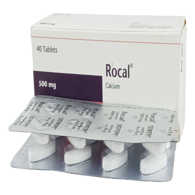 Rocal 500mg 8's Strip Tablets image