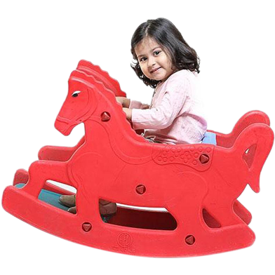 Rocker Horse Cum Study Desk - For Your Baby - Baby Toys image