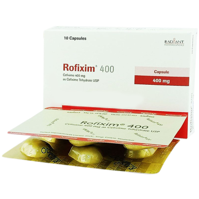 Rofixim 400 mg Capsule – 5's Strip image