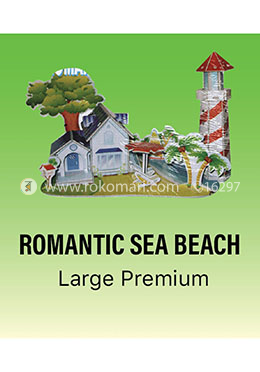 Romantic Sea Beach - Puzzle (Code: Ms-No.679) - Large Regular image