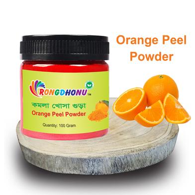 Rongdhonu Orange Peel (Komola Khosa) Powder (কমলা খোসা গুড়া) - 100 gm image