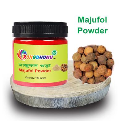 Rongdhonu Majufol Powder, Majuphol Powder (মাজুফল গুড়া) - 100 gm image