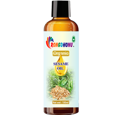 Rongdhonu Organic Sesame Oil - 100 gm image