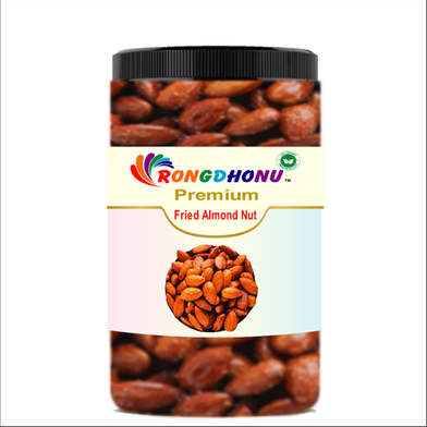 Rongdhonu Premium Fried Almond Nut, Vaja Kath Badam -500gm image
