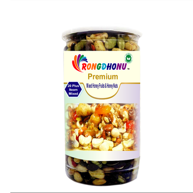 Rongdhonu Premium Mixed Honey Fruits and Honey Nuts -250gm image