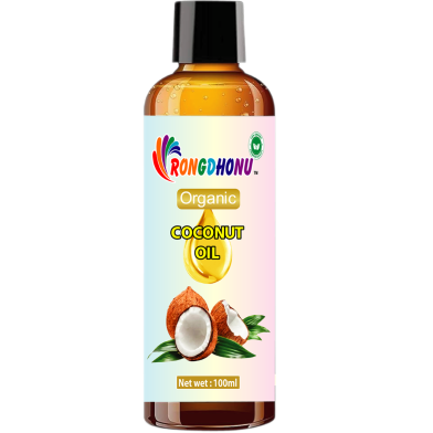 Rongdhonu Premium Organic Coconut Oil( Narikel Tel) -100ml image