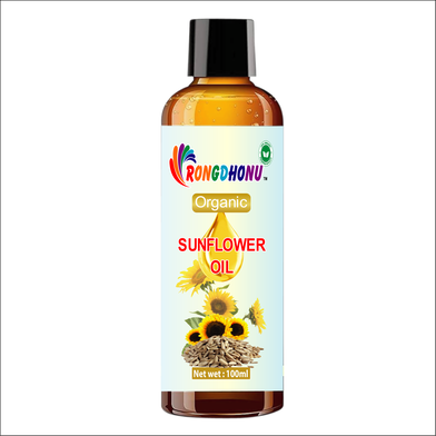 Rongdhonu Premium Organic Sunflower Oil -100ml image