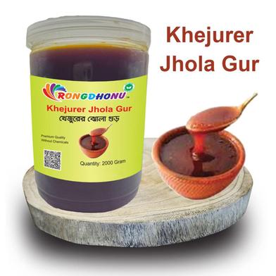 Rongdhonu Premium Quality Khejur Jhola Gur, Organic Khejurer Jhola Gur -2000 Gram image