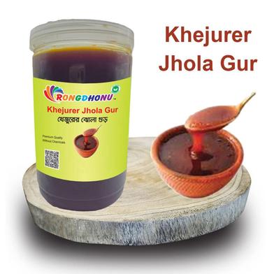 Rongdhonu Premium Quality Khejur Jhola Gur, Organic Khejurer Jhola Gur -1000 gram image