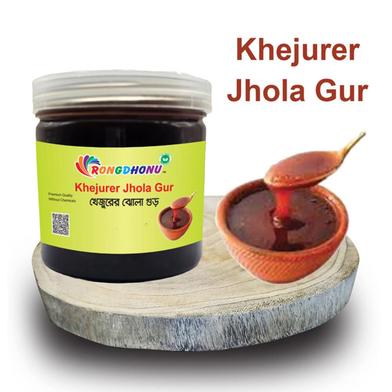 Rongdhonu Premium Quality Khejur Jhola Gur, Organic Khejurer Jhola Gur -500 gram image