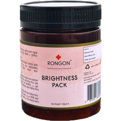 Rongon Herbals Brightness Pack 100 gm image