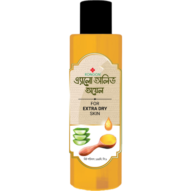 Rongon Herbals Extra Dry Skin Oil-এ্যালো অলিভ ফর এক্সট্রা ড্রাই স্কিন - 100ml image