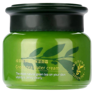 Rorec Private Label Green Tea Face Whitening Tender Smooth Moisturizing Anti-aging Face Skin Care Face Cream-50gm image