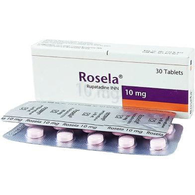 Rosela 10 mg 10's Strip Tablet image