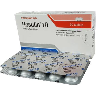Rosutin 10 (1 Strip) - 15 Tablets image