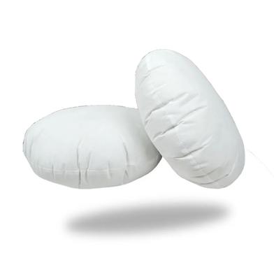 Round Fiber Cushion Tissue Fabric White12x12 Inch image