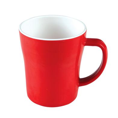 Italiano Round Mug -(Red-White) - 4 Inch image