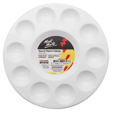 Round Plastic Palette- 17cm (6.7in) image