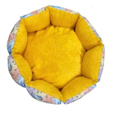 Round Plush Pet Bed Super Soft and Super Warm Large Size image