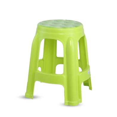 Round Stool High (Printed) Lime Green image