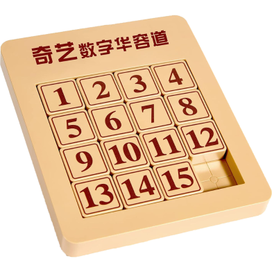 Roxenda Klotski 4x4 Puzzle Education Toy Math Puzzle Toy for Kids image