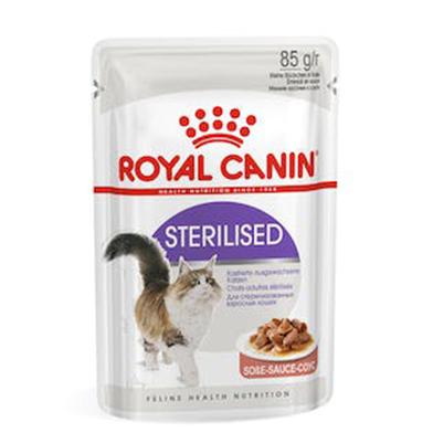 Royal Canin Adult Sterilised Gravy Cat Food - 85 gm image