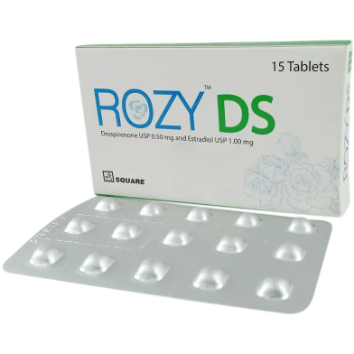 Rozy Ds 1 mg, 0.5 mg Tablet 15'S Strip image
