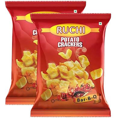 Ruchi Potato B-B-Q Chips (25gm) (2pcs Combo) image