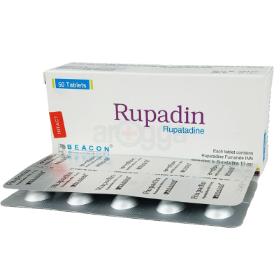 Rupadin 10 mg 10's Strip Tablet image