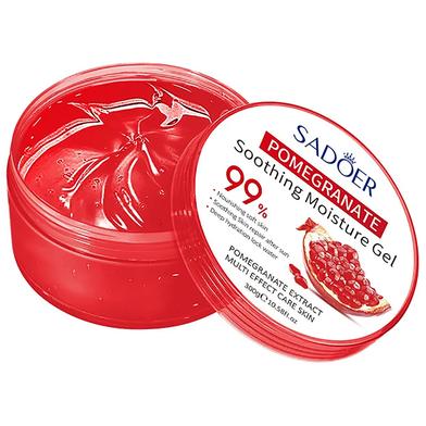 SADOER Face Cream Pomegranate Moisturizing Gel Soothing Nourish Repair Deep Hydrating Skin Care Product Cosmetics- 300g image