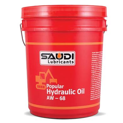 SAUDI Popular Hydraulic Oil AW 68- 20L image