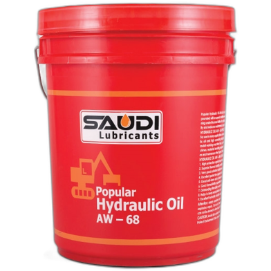 SAUDI Popular Hydraulic Oil AW 68- 20L image