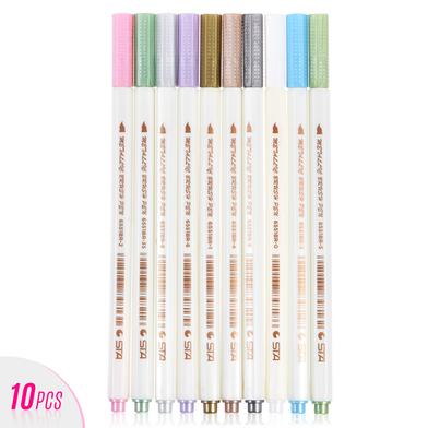 SDA Metallic Painting Pen Set (10 Pcs/Color) image