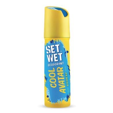 SET WET - Deodorant Spray Perfume Cool Avatar for men - 150ml image
