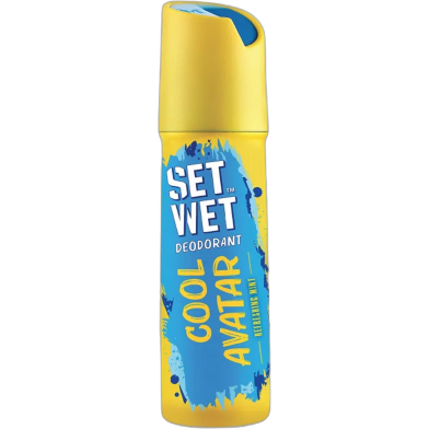 SET WET - Deodorant Spray Perfume Cool Avatar for men - 150ml image