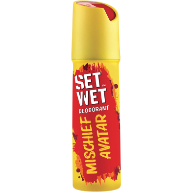 SET WET - Deodorant Spray Perfume Mischief Avatar for men - 150ml image