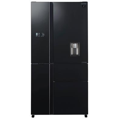 SHARP SJ-FSD910-BK5 Top Mount Water Dispenser Refrigerator 652L Black image
