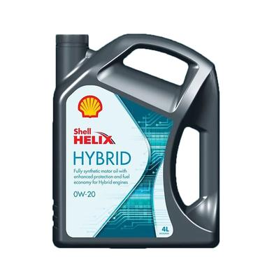 SHELL Helix Hybrid 0W-20 Full Synthetic 4L image