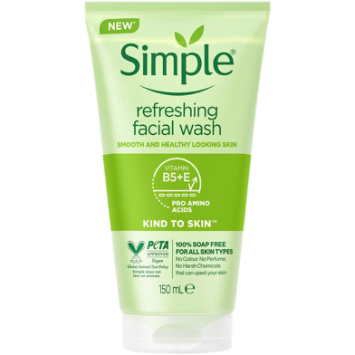 SIMPLE Refreshing Facial Wash 150ml image