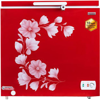 SINGER Chest Freezer 200 Ltr 230-RG Red image