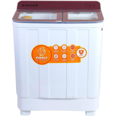 SINGER Semi Auto Washing Machine 9.0 KG image