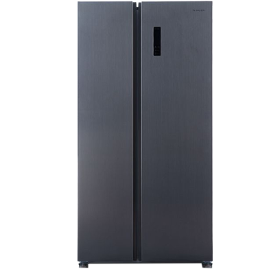 SINGER Side-By-Side Refrigerator | 436 Ltr | Silver image