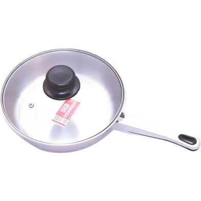 SKB Frying Pan With Glass Lid 20 cm (Deep) image
