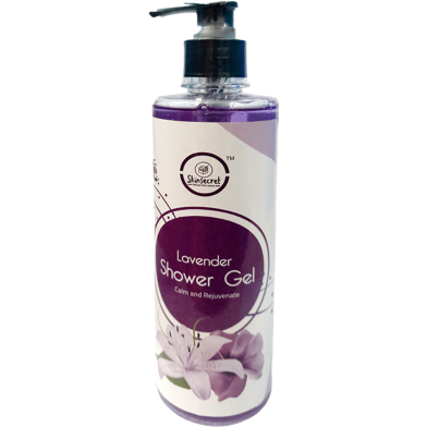 SKINSECRET Skin Secret and Skincare Lavender Clam And Rejuvenate Long Lasting Moisture and Absolute relax Health refreshment Shower Gel - 390ml image